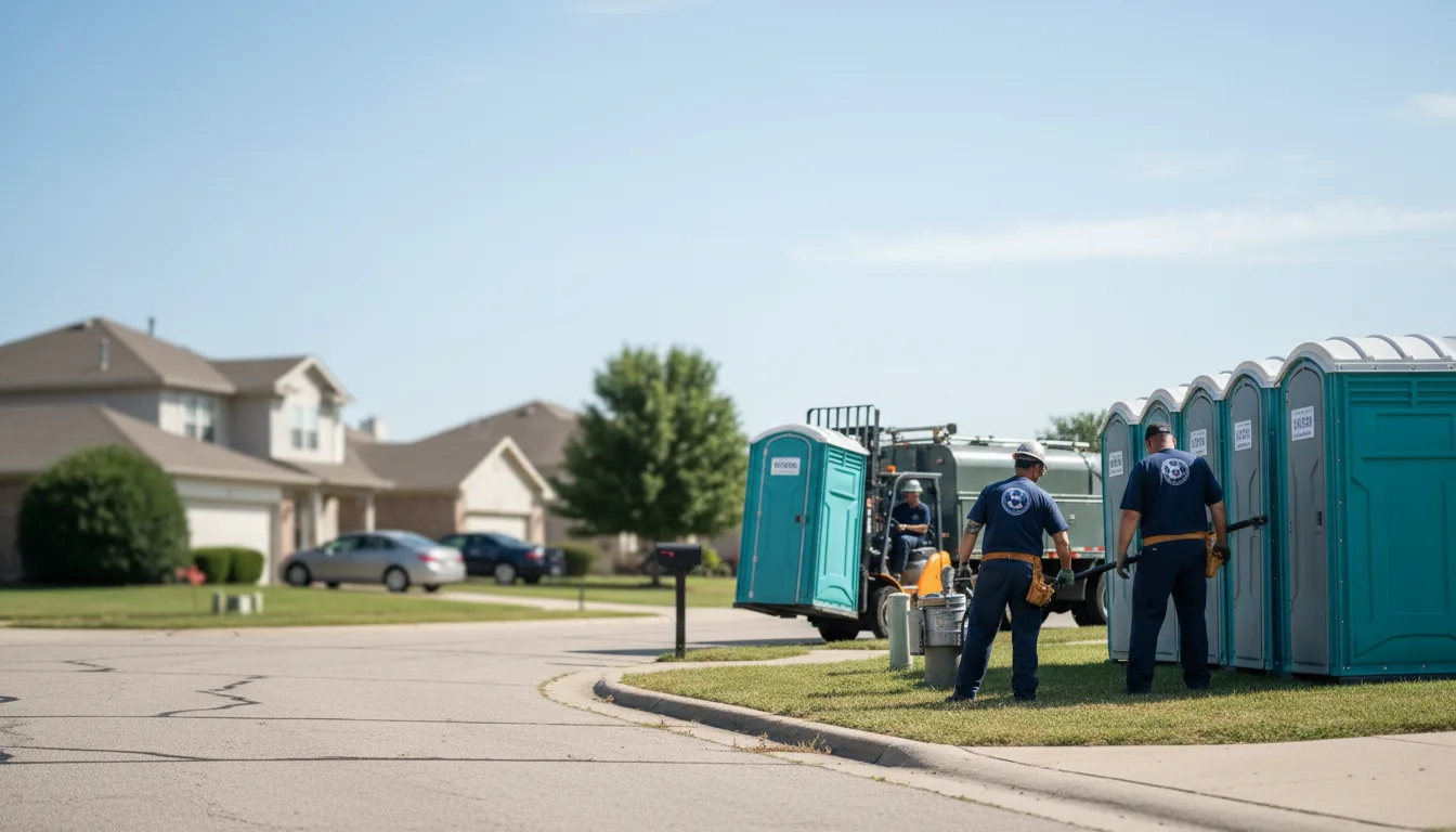 Porta Potty Rental in Hendrix, OK near me